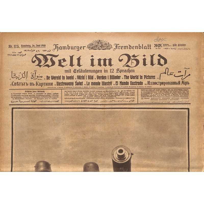 ABAO Journaux et périodiques Welt im Bild. 1918/06/26. n°175.