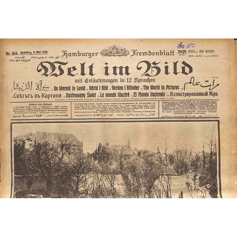 ABAO Journaux et périodiques Welt im Bild. 1918/05/08. n°168.