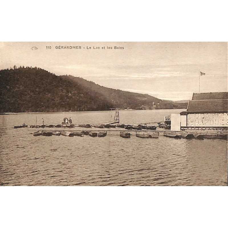 ABAO 88 - Vosges [88] Gérardmer - Le Lac et les Bains.