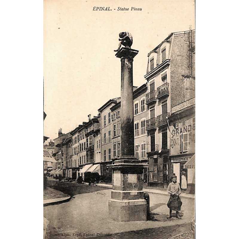 ABAO 88 - Vosges [88] Epinal - Statue Pinau.