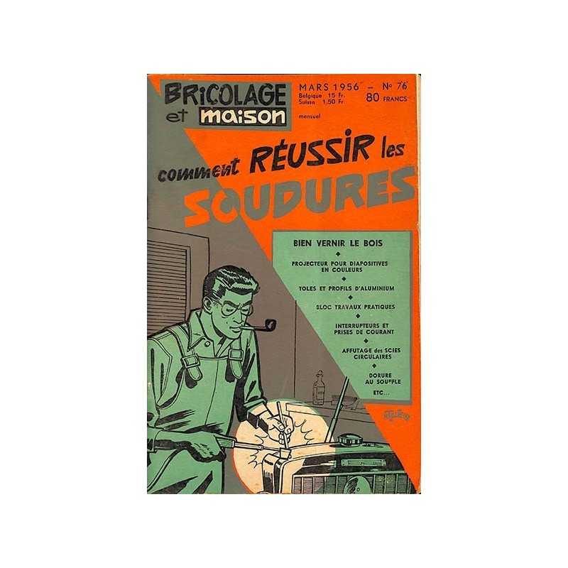 ABAO Journaux et périodiques Bricolage et Maison. 1956/03. N°76.