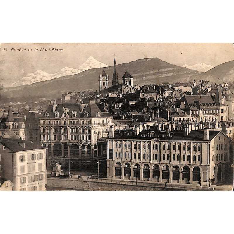 ABAO Suisse Genève - et le Mont-Blanc.