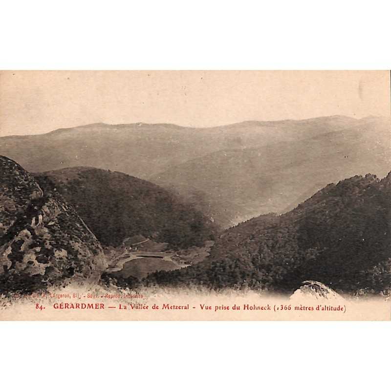 ABAO 88 - Vosges [88] Gérardmer - La Vallée de Metzeral, vue prise du Hohneck.
