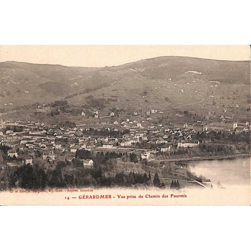 ABAO 88 - Vosges [88] Gérardmer - Vue prise du Chemin des Fourmis.
