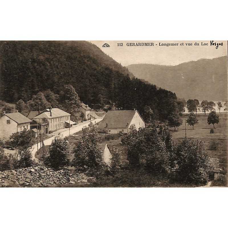 ABAO 88 - Vosges [88] Gérardmer - Longemer et vue du Lac.