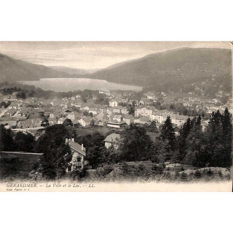 ABAO 88 - Vosges [88] Gérardmer - La Ville et le Lac.