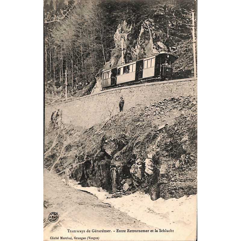 ABAO 88 - Vosges [88] Gérardmer - Tramways de Gérardmer entre Retournemer et la Schlucht.