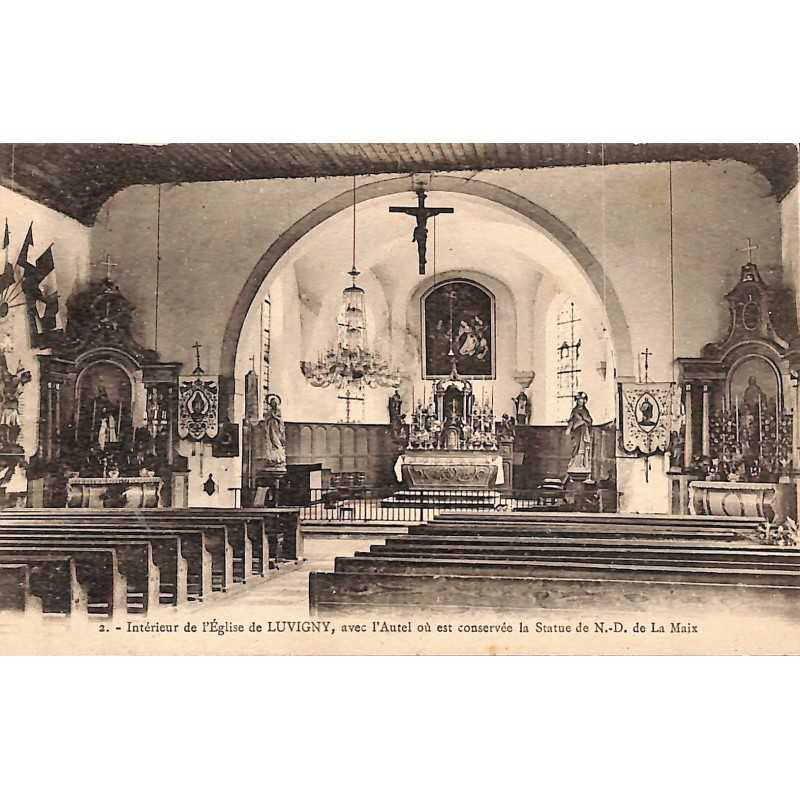 ABAO 88 - Vosges [88] Luvigny - Intérieur de l'Eglise.