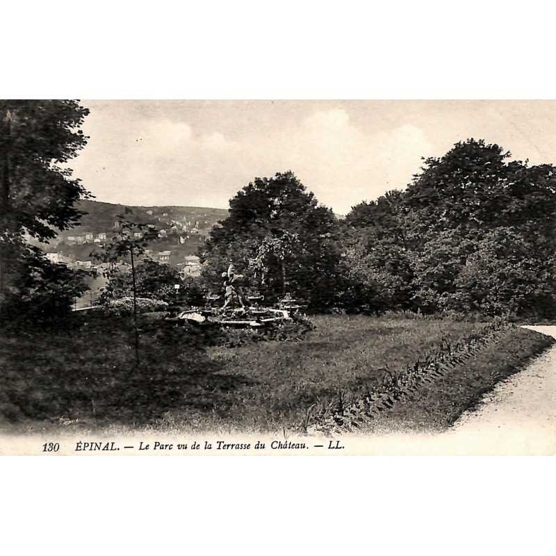 ABAO 88 - Vosges [88] Epinal - Le Parc vu de la Terrasse du Château.