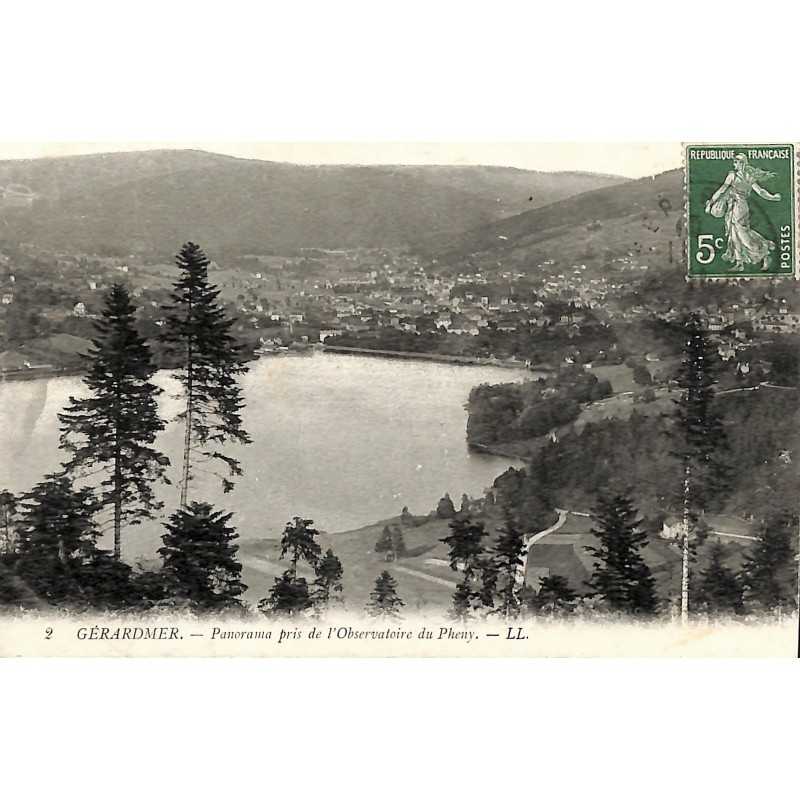 ABAO 88 - Vosges [88] Gérardmer - Panorama pris de l'Observatoir du Pheny.