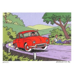 ABAO Bandes dessinées Hommage à Maurice Tillieux. Portfolio TL 350 ex.
