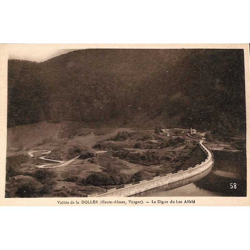 ABAO 88 - Vosges [88] Vallée de la Doller - La Digue du Lac Alfeld.