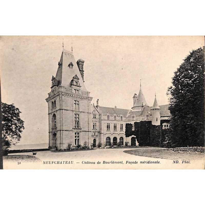ABAO 88 - Vosges [88] Neufchâteau - Château de Bourlémont. Façade méridionale.