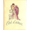 ABAO Grands papiers Ovide - L'Art d'aimer. Illustrations de Renée Ringel. TL 30 ex. + suite.