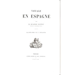 ABAO Europe POITOU, Eugène.- VOYAGE EN ESPAGNE.
