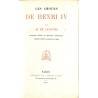ABAO 1800-1899 LESCURE, Adolphe de.- LES AMOURS DE HENRI IV.