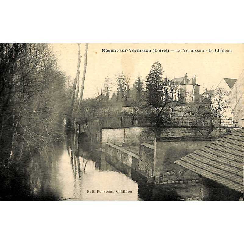 ABAO 45 - Loiret [45] Nogent-sur-Vernisson - Le Vernisson. Le Château.
