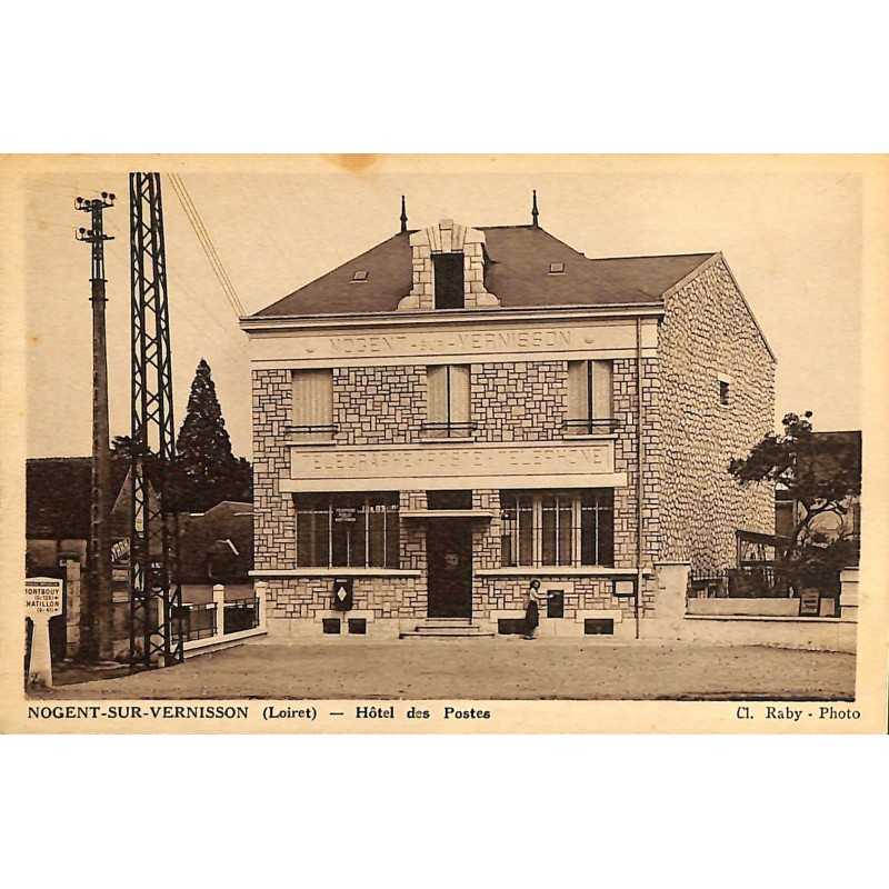 ABAO 45 - Loiret [45] Nogent-sur-Vernisson - Hôtel des Postes.
