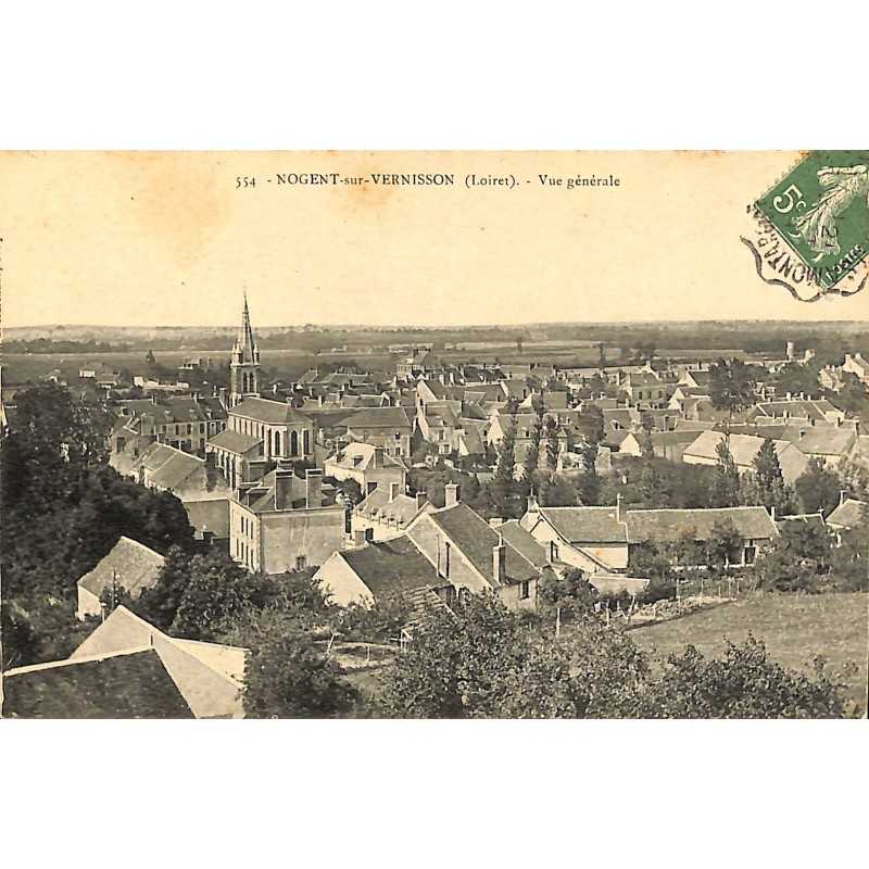 ABAO 45 - Loiret [45] Nogent-sur-Vernisson - Vue générale.