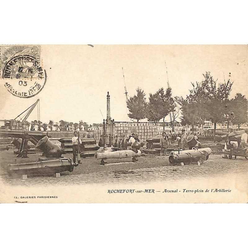 ABAO 17 - Charente-Maritime [17] Rochefort-sur-Mer - Arsenal. Terre-plein de l'Artillerie.