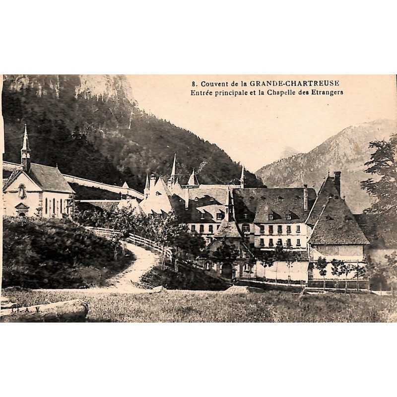 ABAO 38 - Isère [38] Saint-Pierre-de-Chartreuse - Couvent de la Grande-Chartreuse. Entrée principale et la Chapelle des Etran...