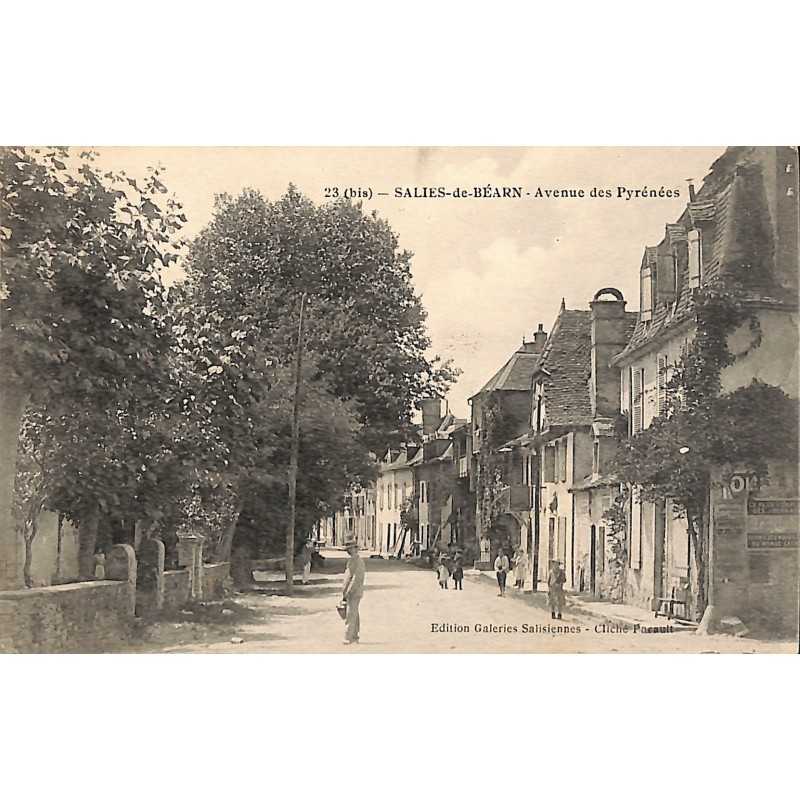 ABAO 64 - Pyrénées Atlantiques [64] Salies-de-Béarn - Avenue des Pyrénées.