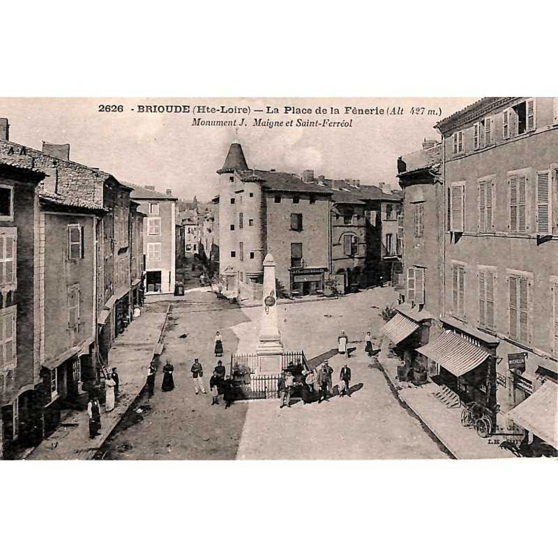 ABAO 43 - Haute Loire [43] Brioude - La Place de la Fénerie.