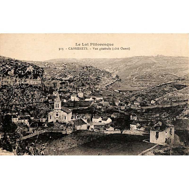 ABAO 46 - Lot [46] Cabrerets - Vue générale (côté Ouest).