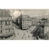ABAO 38 - Isère [38] Grenoble - Rue Béranger, Cours Lafontaine et chaîne des Alpes.