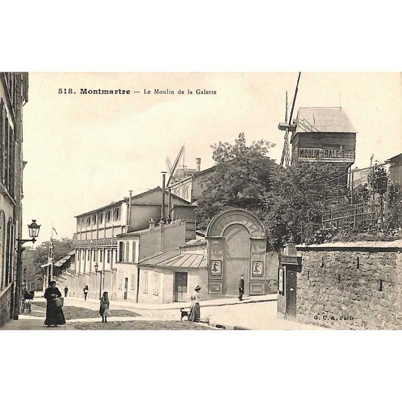 ABAO 75 - Paris [75] Paris - Le Moulin de la Galette.