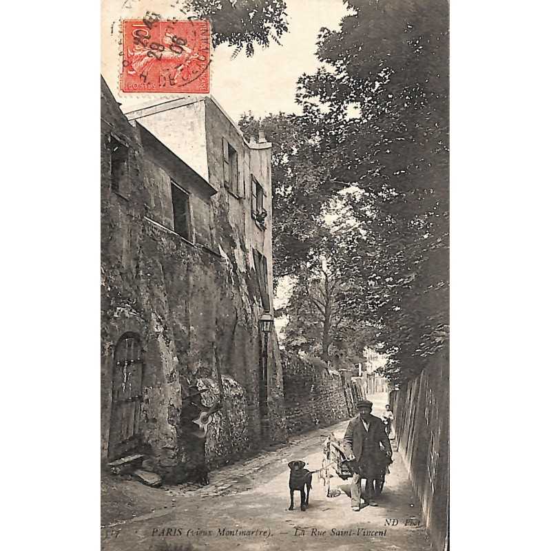 ABAO 75 - Paris [75] Paris - La Rue Saint-Vincent.