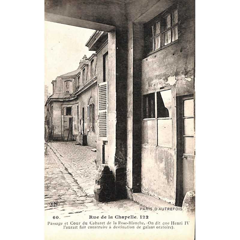 ABAO 75 - Paris [75] Paris - Rue de la Chapelle, 122.