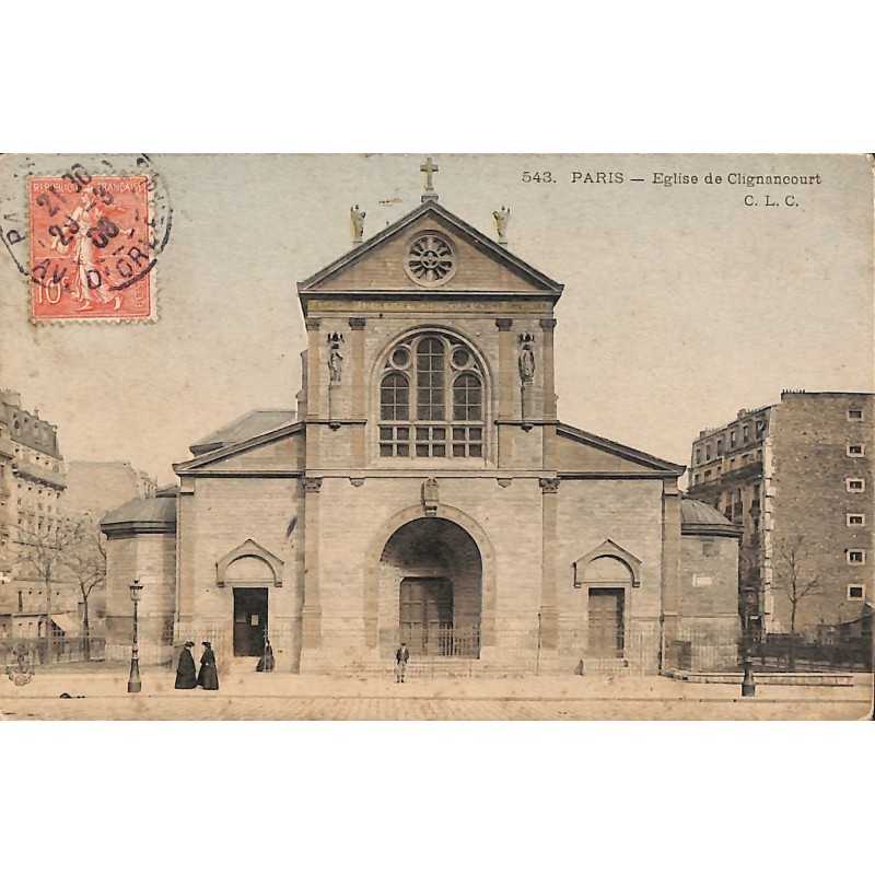 ABAO 75 - Paris [75] Paris - Eglise de Clignancourt.