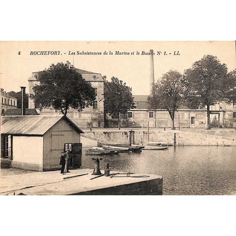 ABAO 17 - Charente-Maritime [17] Rochefort - Les Subsistances de la Marine et le Bassin.