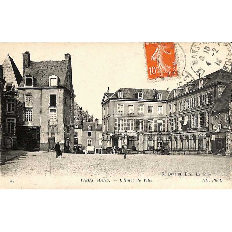 ABAO 72 - Sarthe [72] Le Mans - Vieux Mans. L'Hôtel de Ville.