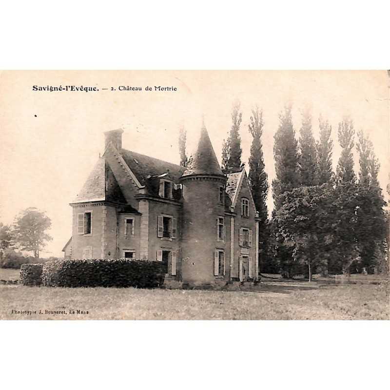 ABAO 72 - Sarthe [72] Savigné-l'Evêque - Château de Mortrie.