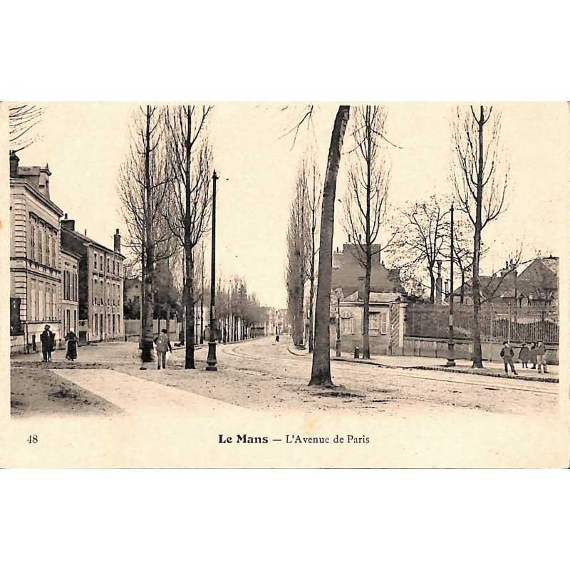 ABAO 72 - Sarthe [72] Le Mans - L'Avenue de Paris.