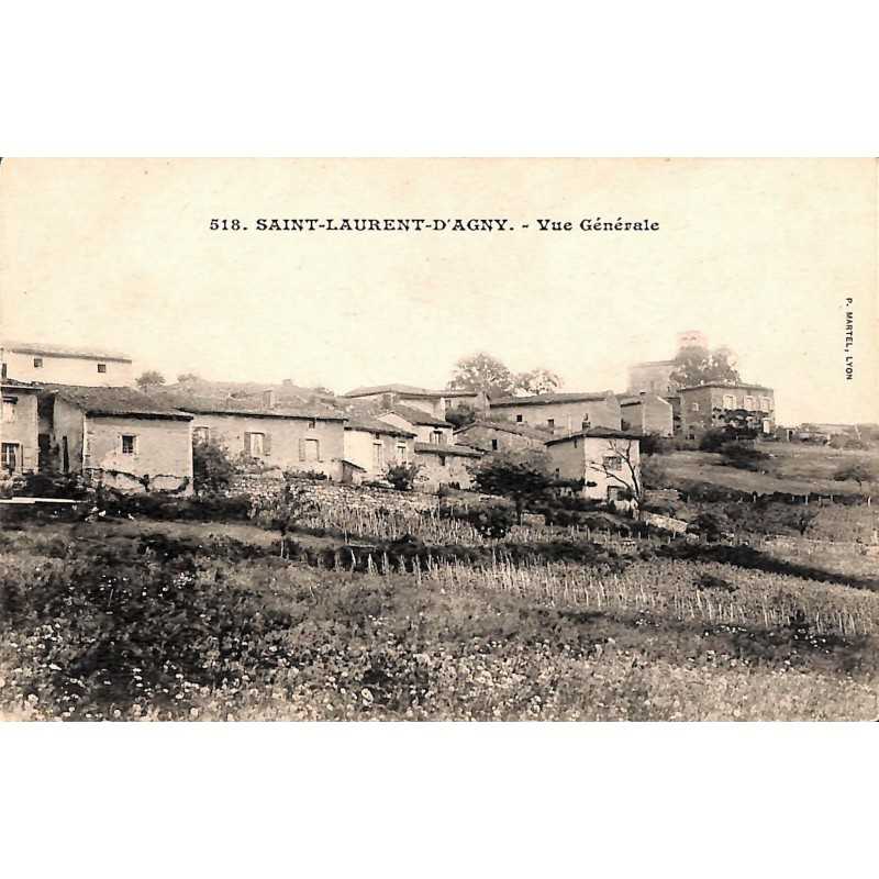 ABAO 69 - Rhône [69] Saint-Laurent-d'Agny - Vue Générale.