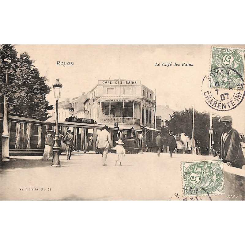 ABAO 17 - Charente-Maritime [17] Royan - Le Café des Bains.