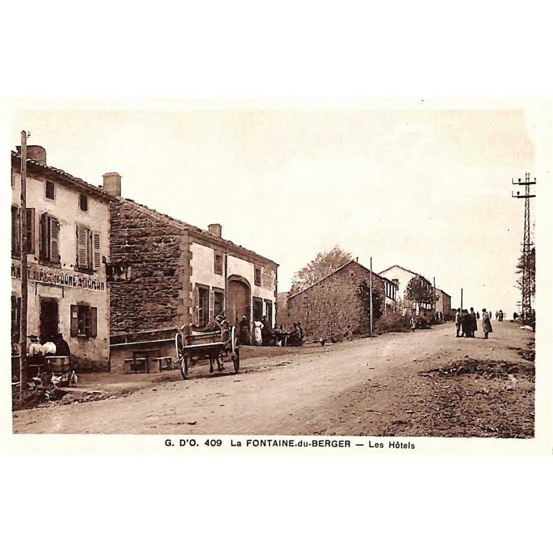 ABAO 63 - Puy-de-Dôme [63] La-Fontaine-du-Berger - Les Hôtels.