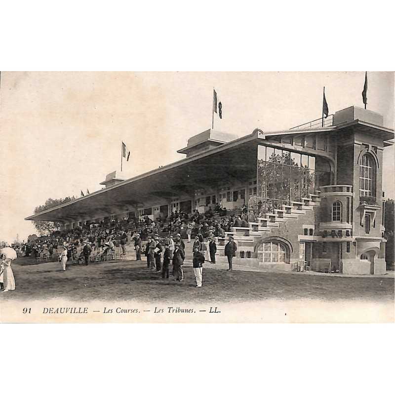 ABAO 14 - Calvados [14] Deauville - Les Courses. Les Tribules.