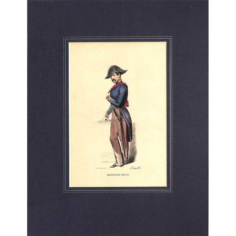 ABAO Gravures [Militariat] PAUQUET, Hippolyte.- CHIRURGIEN-MAJOR.