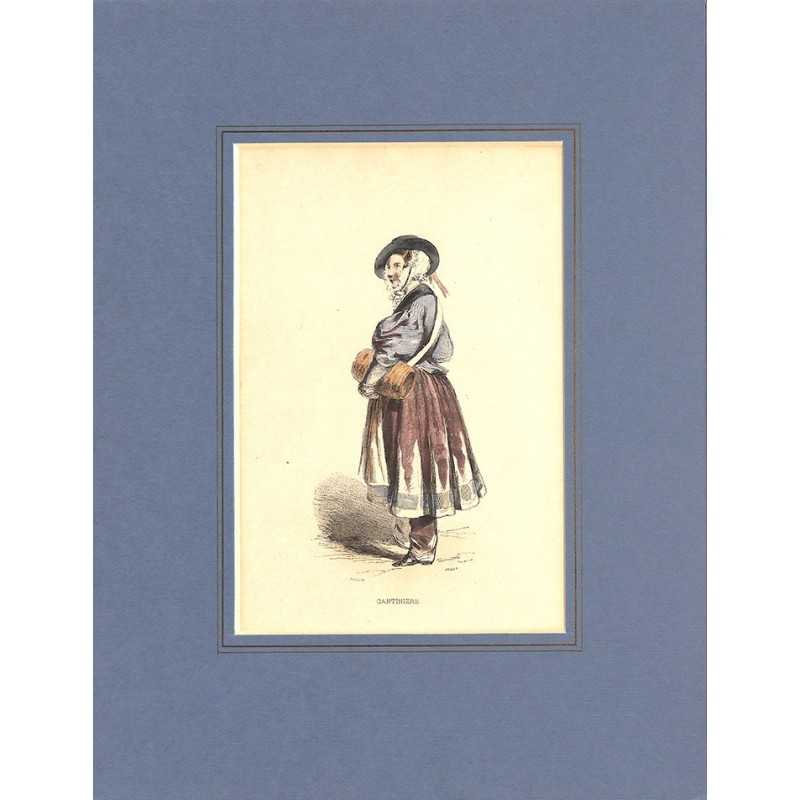 ABAO Gravures [Militariat] PAUQUET, Hippolyte.- CANTINIERE.