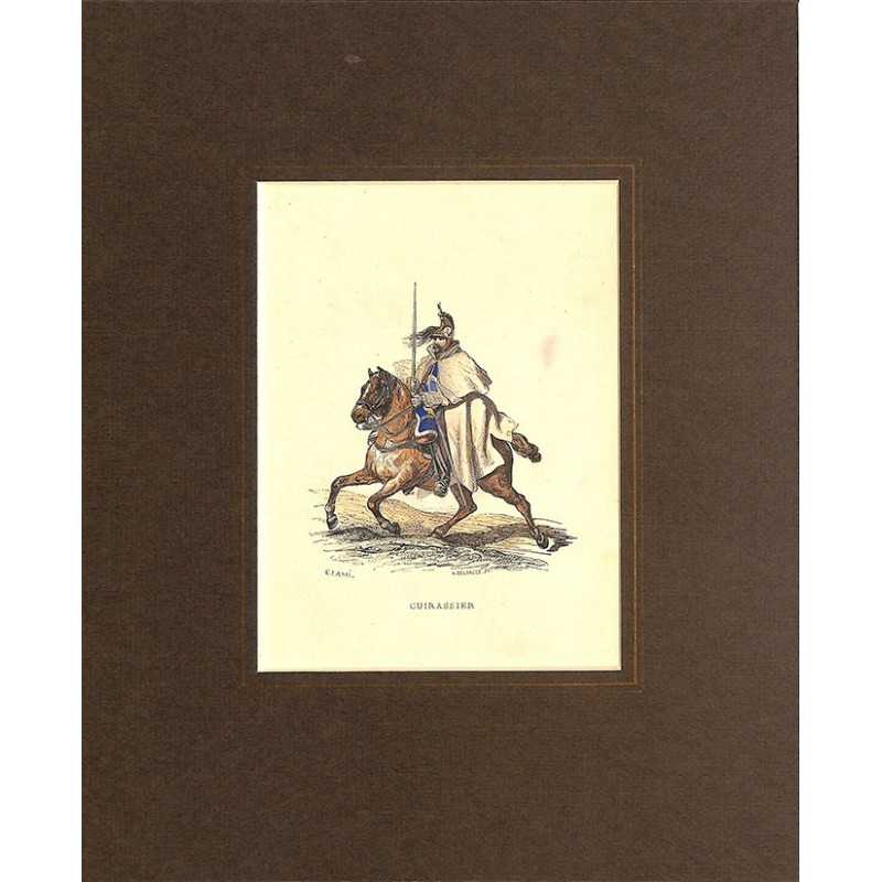 ABAO Gravures [Militariat] LAMY, Eugène-Louis.- CUIRASSIER.