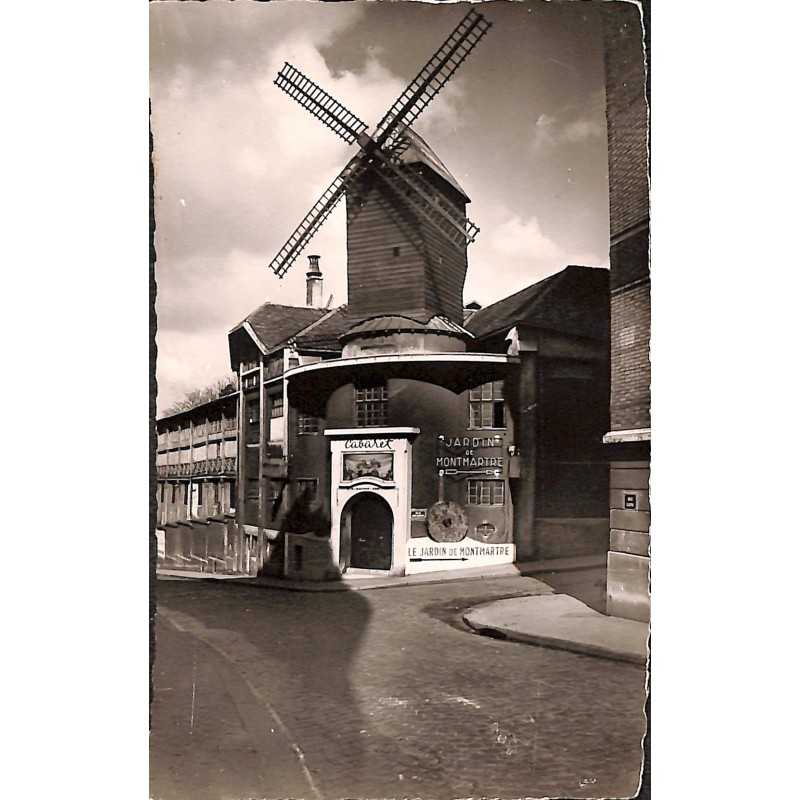 ABAO 75 - Paris [75] Paris - Le Moulin de la Galette. Real-Photo.