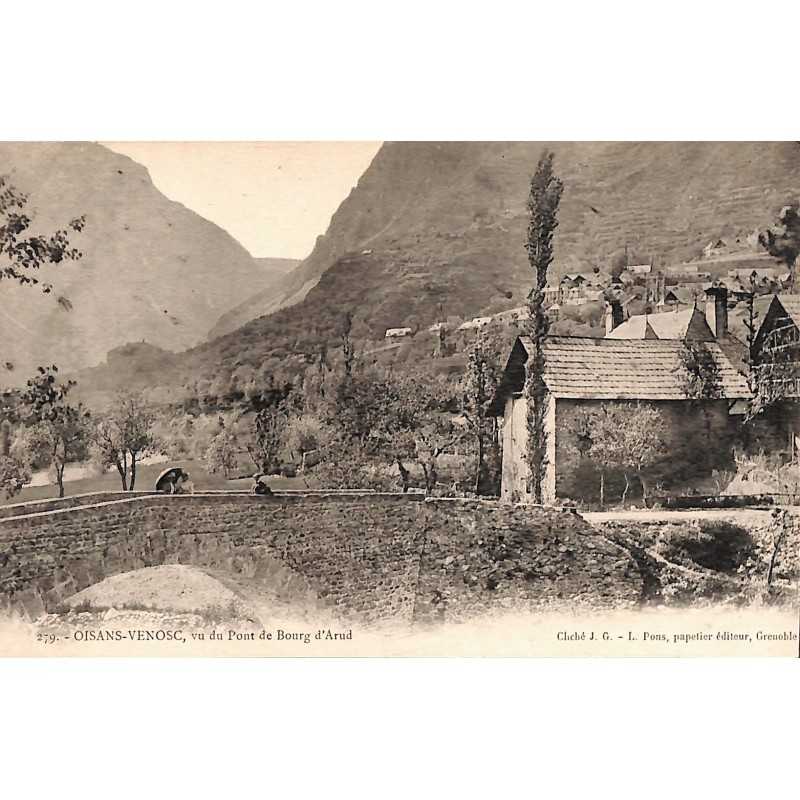 ABAO 38 - Isère [38] Venosc - vu du Pont de Bourg d'Arud.