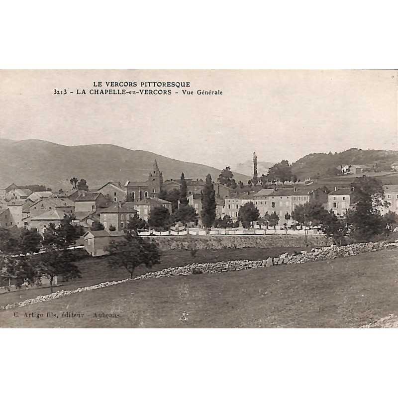 ABAO 38 - Isère [38] La Chapelle-en-Vercors - Vue Générale.