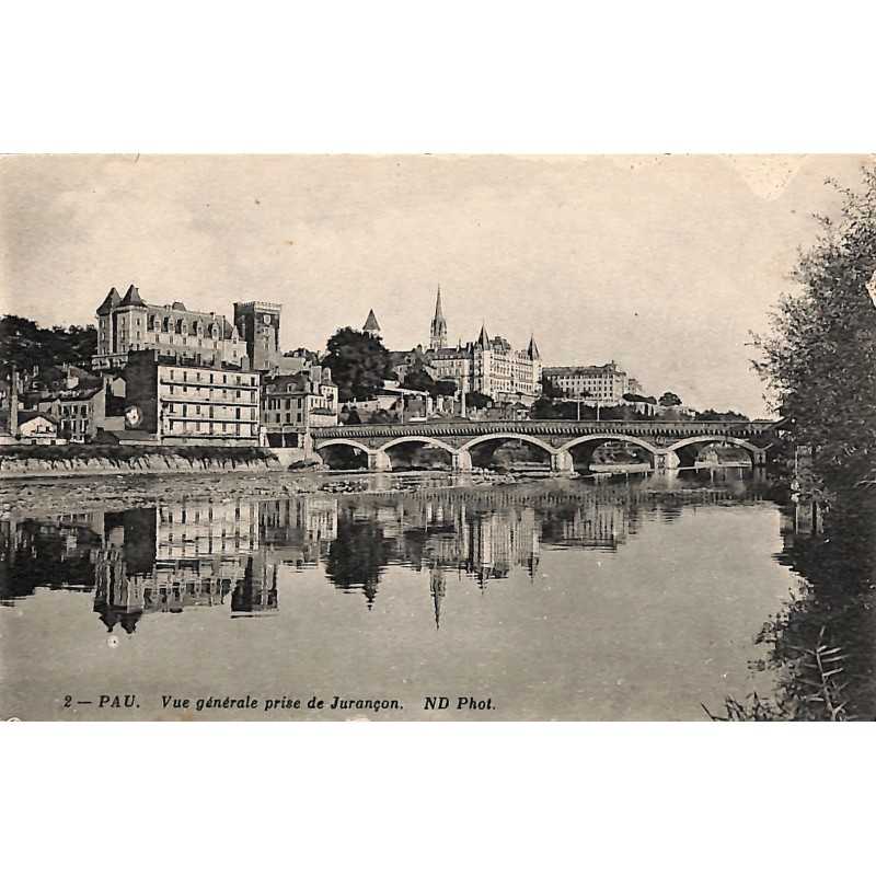 ABAO 64 - Pyrénées Atlantiques [64] Pau - Vue générale prise de Jurançon.
