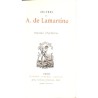 ABAO Poésie Lamartine (Alphonse de) - Poésies inédites.