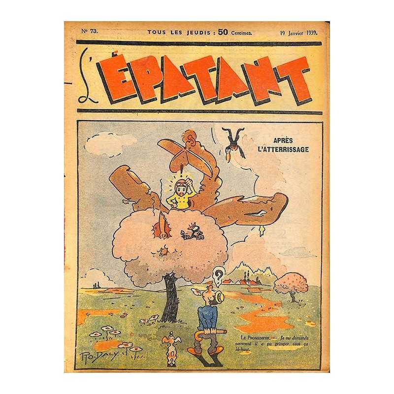 ABAO Bandes dessinées L'Epatant n°073 - 19/01/1939